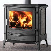 Stufa a Pellet Qlima Fiorina 74 7,45 kW rosso: prezzi e offerte online