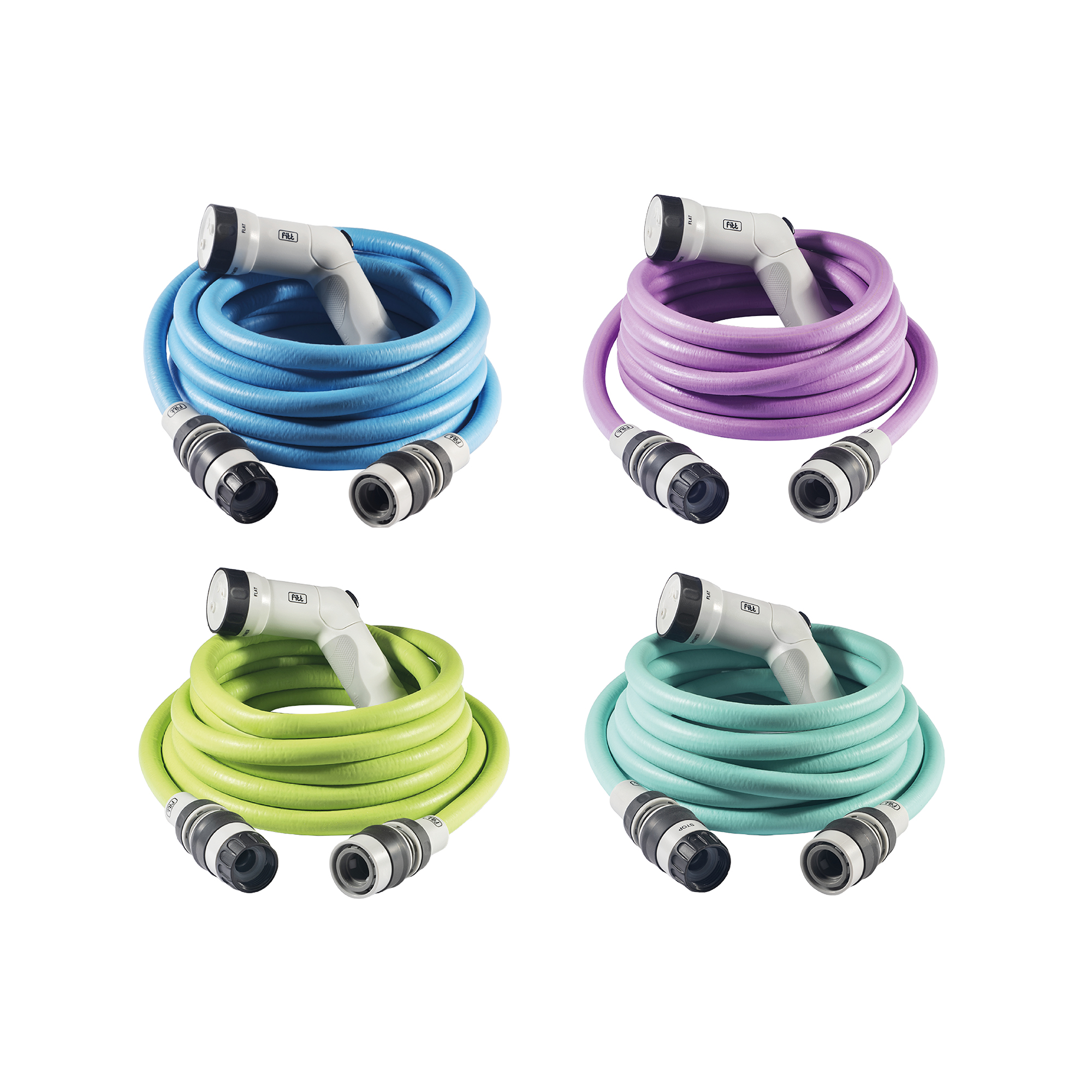 KingBao Tubo Da Giardino Resistente 5 Strati – Raccordi In Ottone, Anti-Groviglio, Anti-UV, 30 Bar, Per Tutte Le Stagioni